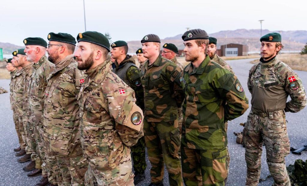 Nordiske hjemmeværnssoldater under Arctic Shield